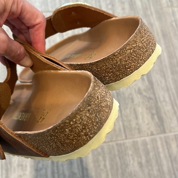 Birkenstock Gizeh Big Buckle Slide Sandal (Women) Cognac Size 11/42 NWT - Picture 9 of 9